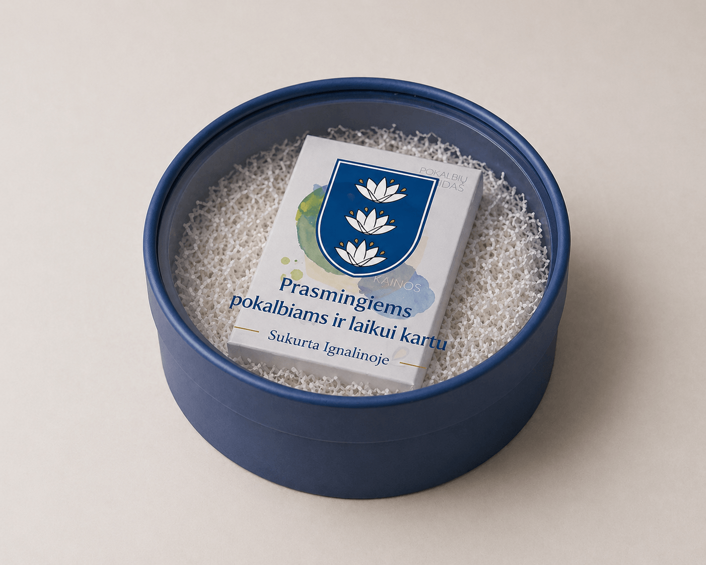 Dovanu dezute produktams personalizuota